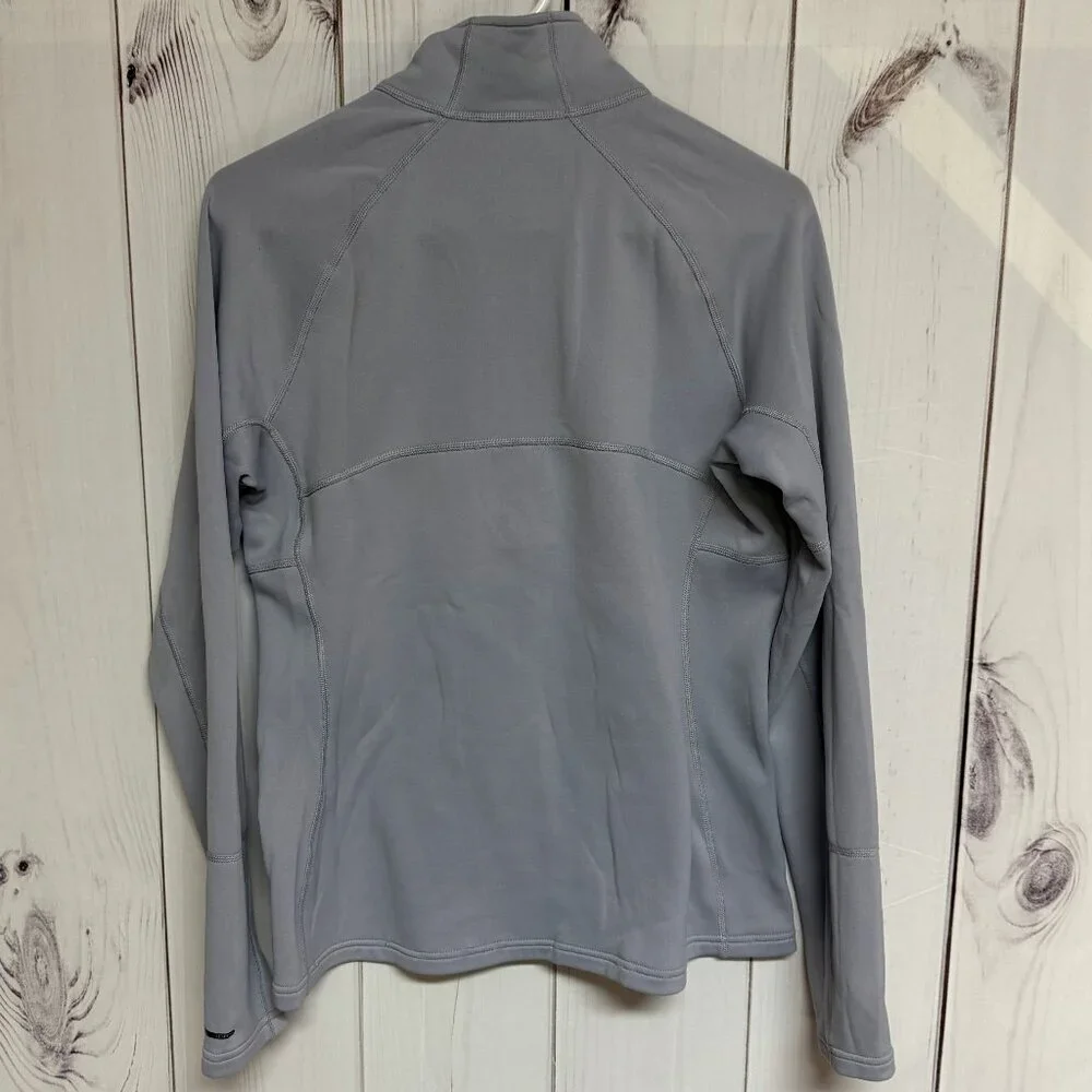 The North Face FlashDry 1/4-Zip Pullover‎ Women’s Large Light Gray GUC